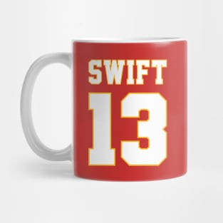 Swift Kelce Jersey Style (Front/Back Print) Mug